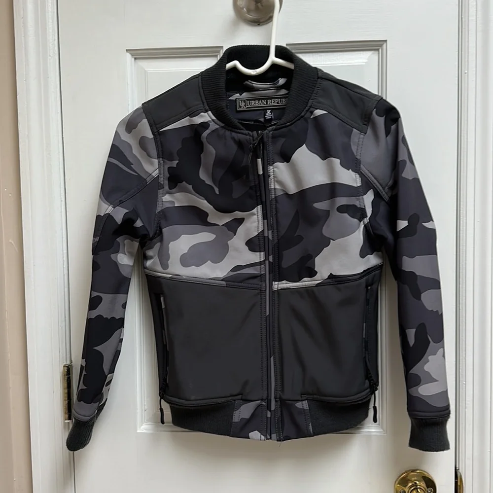 Urban Republic Camo Motorcycle Jacket